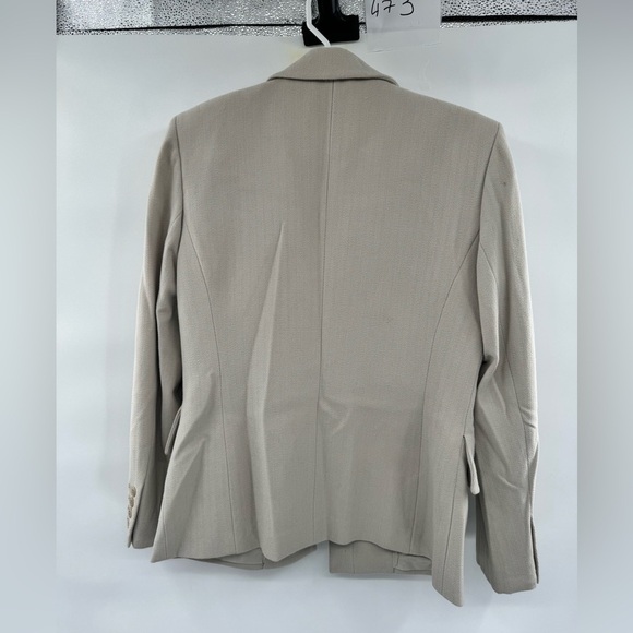 Emanuel Ungaro beige suit separate blazer jacket size 8 euro 42 - Picture 3 of 14